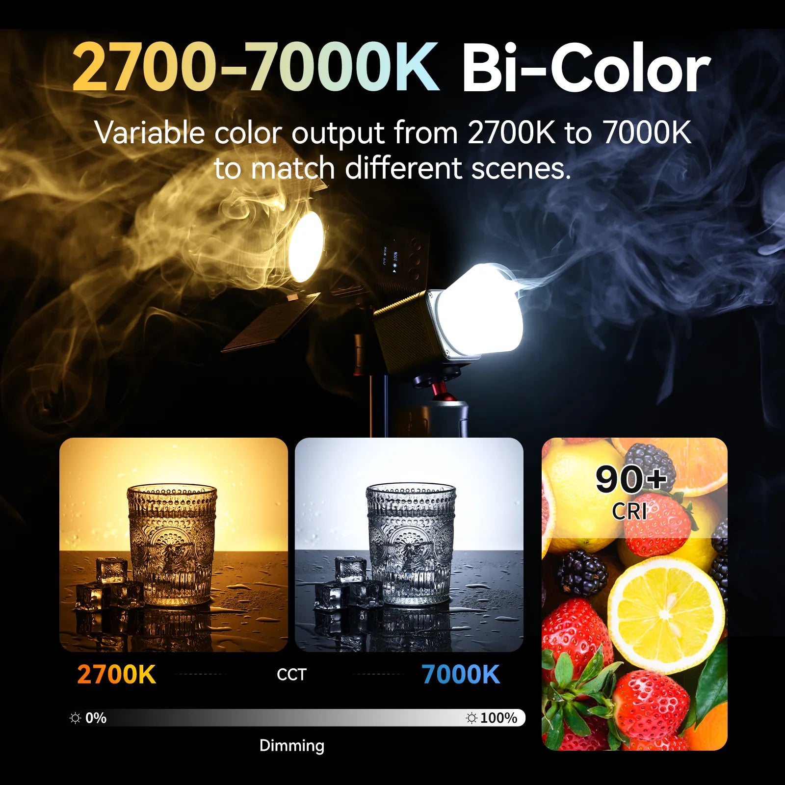 Ulanzi L3 RGB LED Video Light - 3200K-5600K Adjustable, 2600mAh Battery, Portable Lighting for YouTube, Vlogging, Photography, Live Streaming & Content Creation