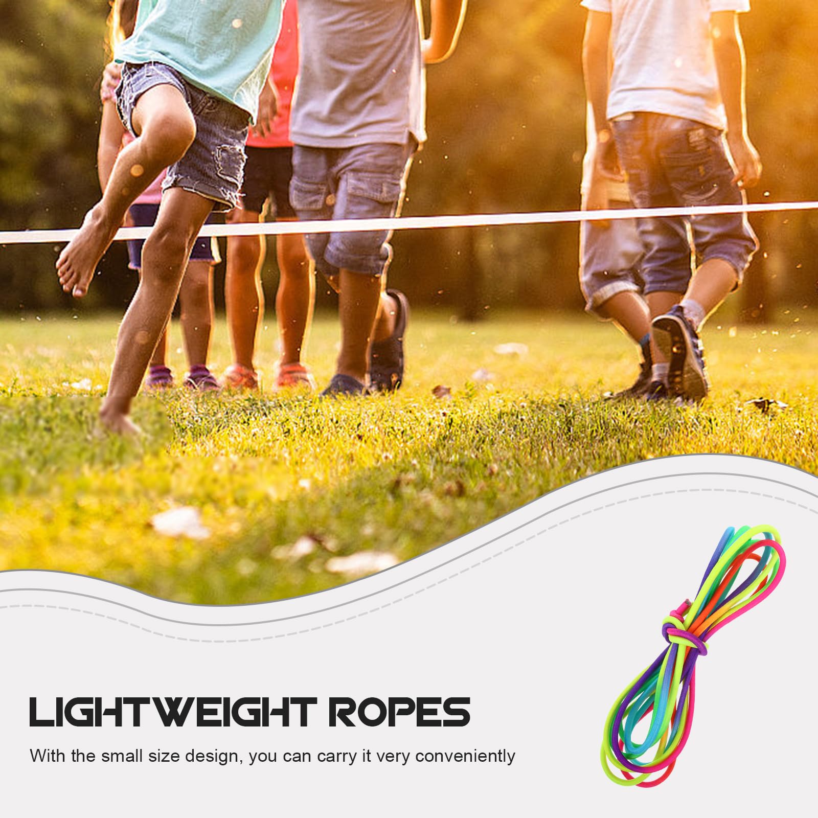 TOYANDONA Adjustable Chinese Jump Rope for Kids - 118
