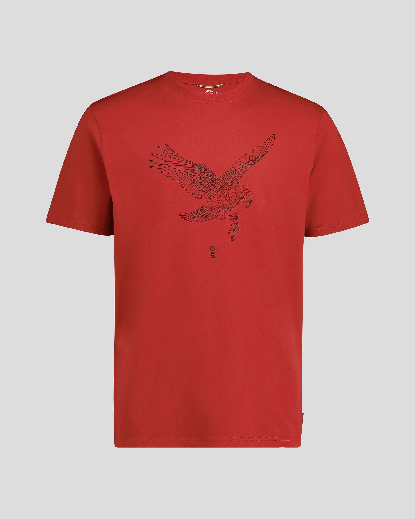 Organic Cotton Men's T-Shirt - O.Smither Kea Soft Breathable Tee with Spicy Chilli Pepper Design | Perfect for Casual Wear, Outdoor Activities & Gifts