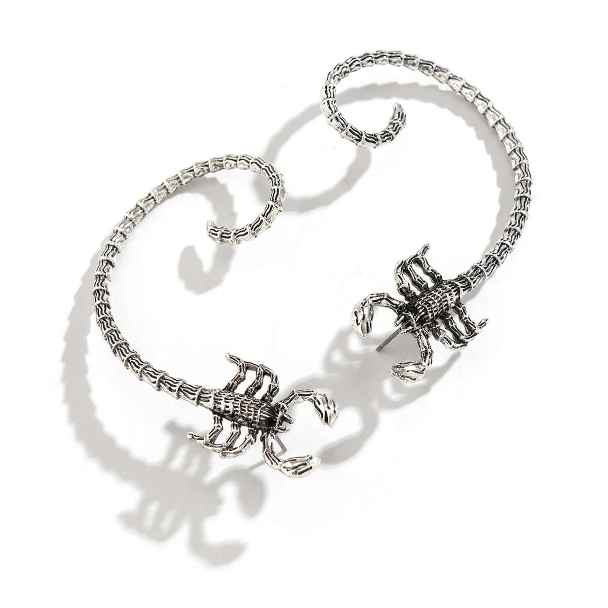 Edgy Scorpio Non-Pierced Ear Wrap Climber Earrings | Fashion Jewelry for Women | Perfect for Parties, Weddings & Everyday Wear | NZ2998