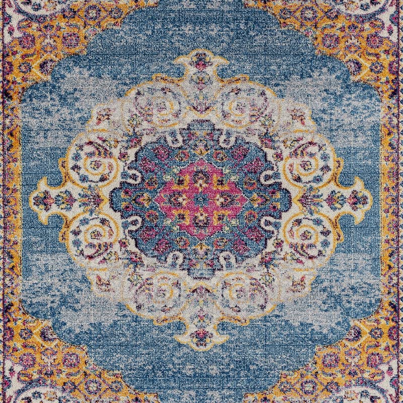 Luxury Amer Rugs Area Rug - Farmhouse, Living Room, Bedroom & Kitchen Decor - Soft Polyester & Polypropylene Power Loom Carpet - Boho, Persian, Oriental, Vintage Styles - Perfect for Home, Office & Airbnb Staging