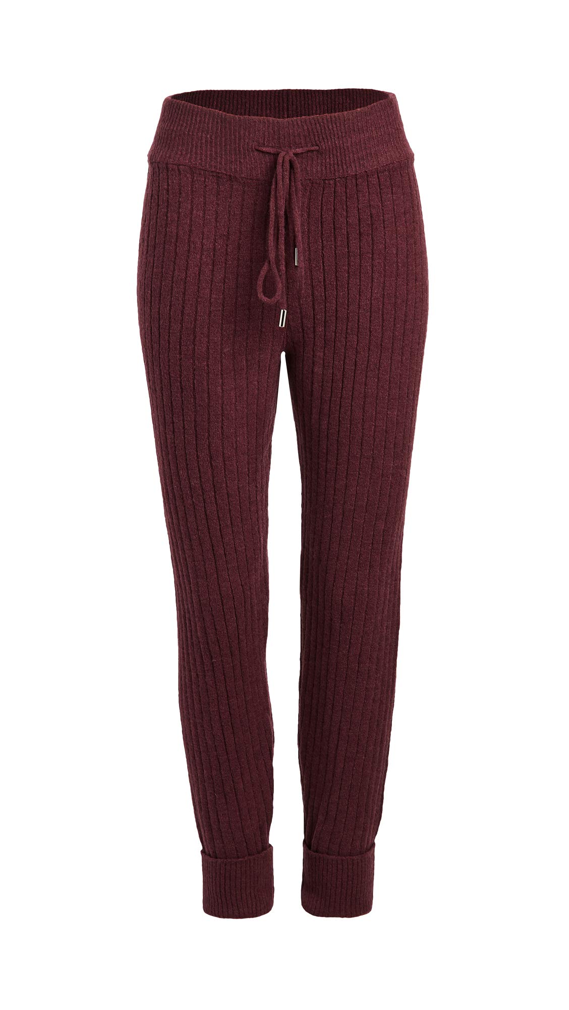 FP Movement Women's Around The Clock Joggers - Wine Red & Purple Athletic Pants for Running, Yoga & Lounge Wear (XS)