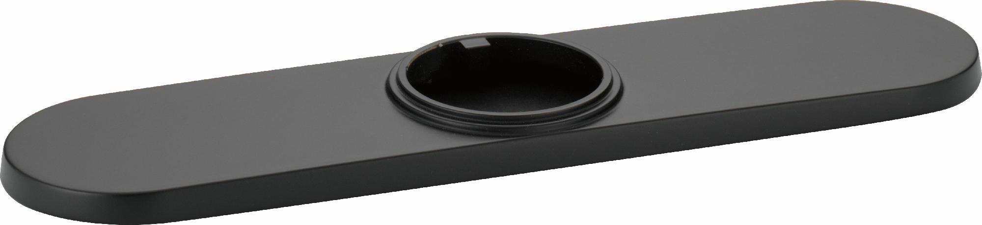 10 Pack Matte Black 3 Hole Escutcheon Plate RP71451BL by Brizo - Perfect for Bathroom Faucet Installation and Sink Deck Plate Replacement