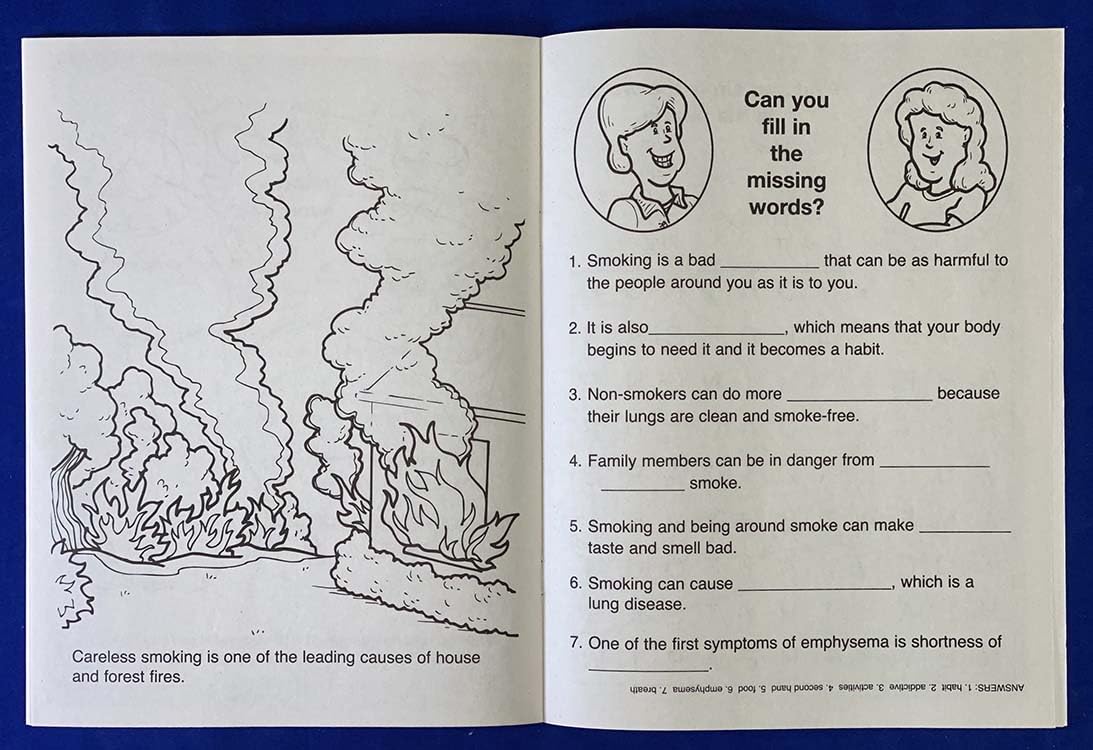ZOCO Custom Educational Coloring Books for Kids - 250 Bulk Pack (No Crayons) | Anti-Smoking Activities, Games & Puzzles | School Health Education & Community Outreach Programs | Perfect for Classrooms, Youth Groups & Smoking Prevention Campaigns