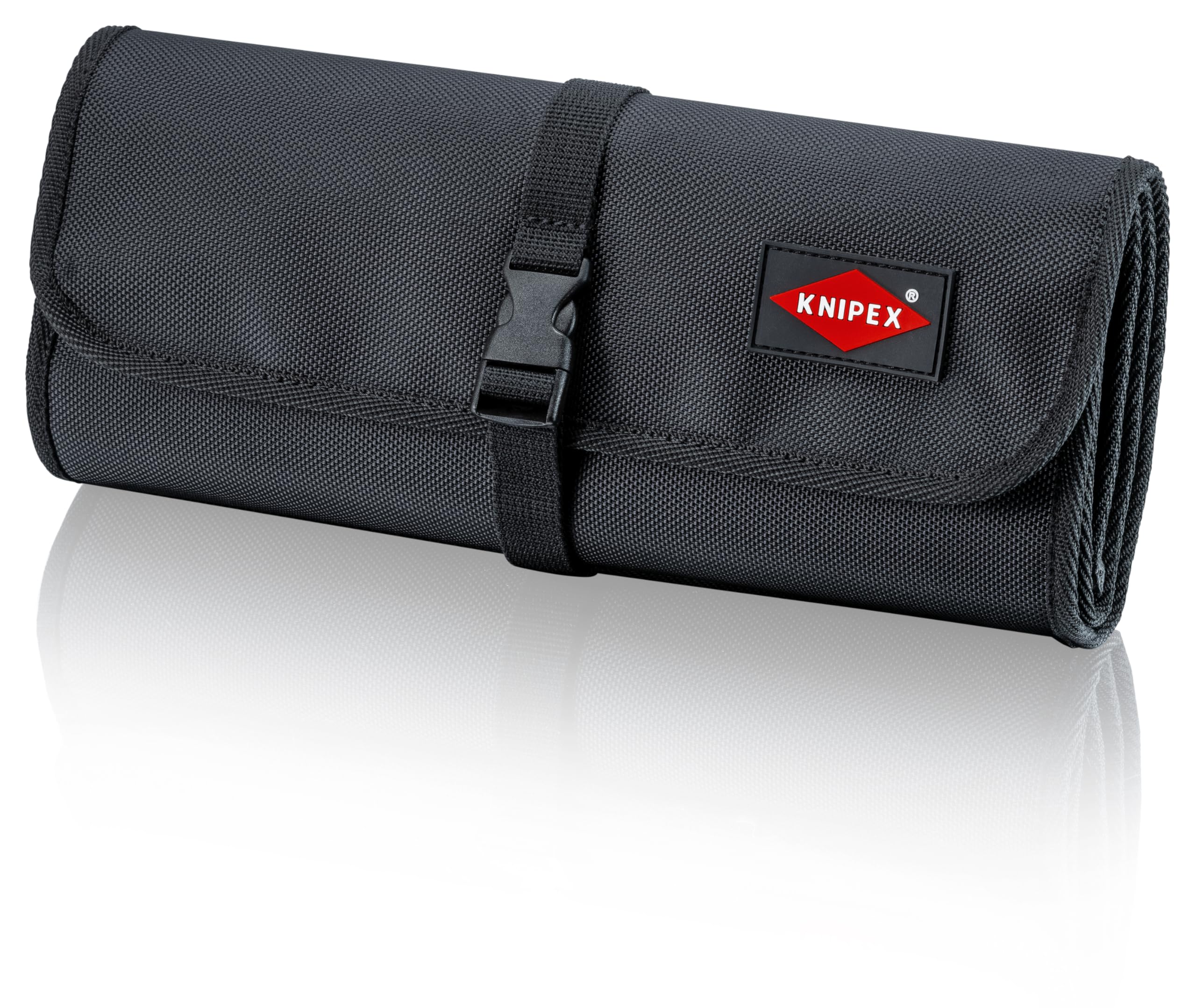 15 Pocket Roll-up Tool Bag - Heavy Duty Empty Organizer for Wrenches, Screwdrivers & DIY Tools - Perfect for Mechanics, Electricians & Home Improvement Projects