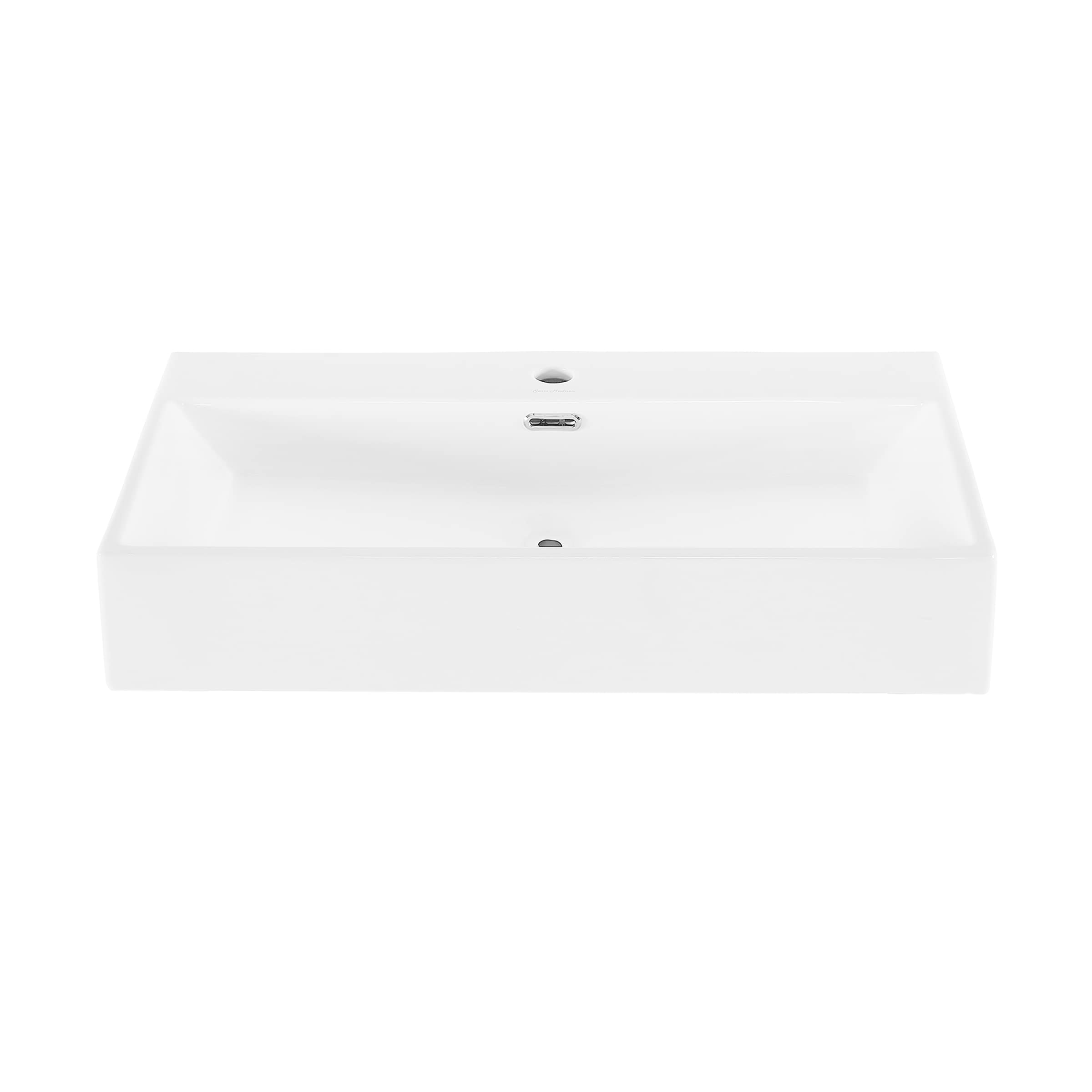 Claire 30-Inch Rectangle Wall-Mounted Bathroom Sink - Modern Space-Saving Vanity for Small Bathrooms & Powder Rooms