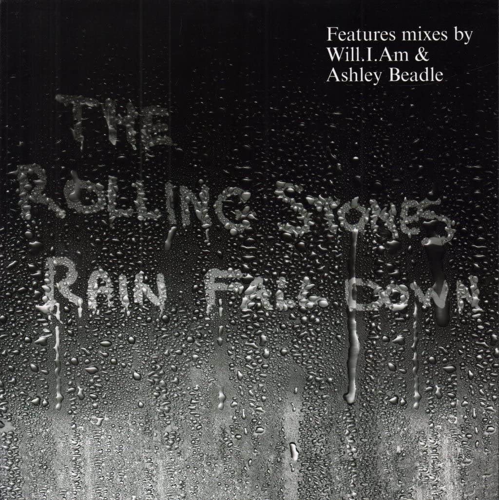 Rolling Stones Rain Fall Down T-Shirt - Vintage Rock Band Merchandise for Concerts & Casual Wear