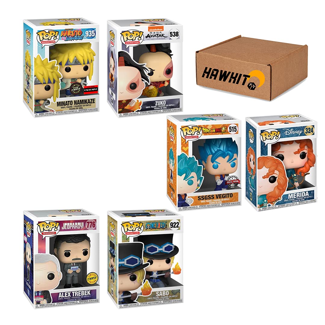 Exclusive Hawkit Pop! Vinyl Figure Gift Box Set - 1 Chase or Exclusive & 1 Standard Pop Figure with Collector's Travel Case | Perfect for Funko Pop Collectors, Birthday Gifts & Home Decor Display