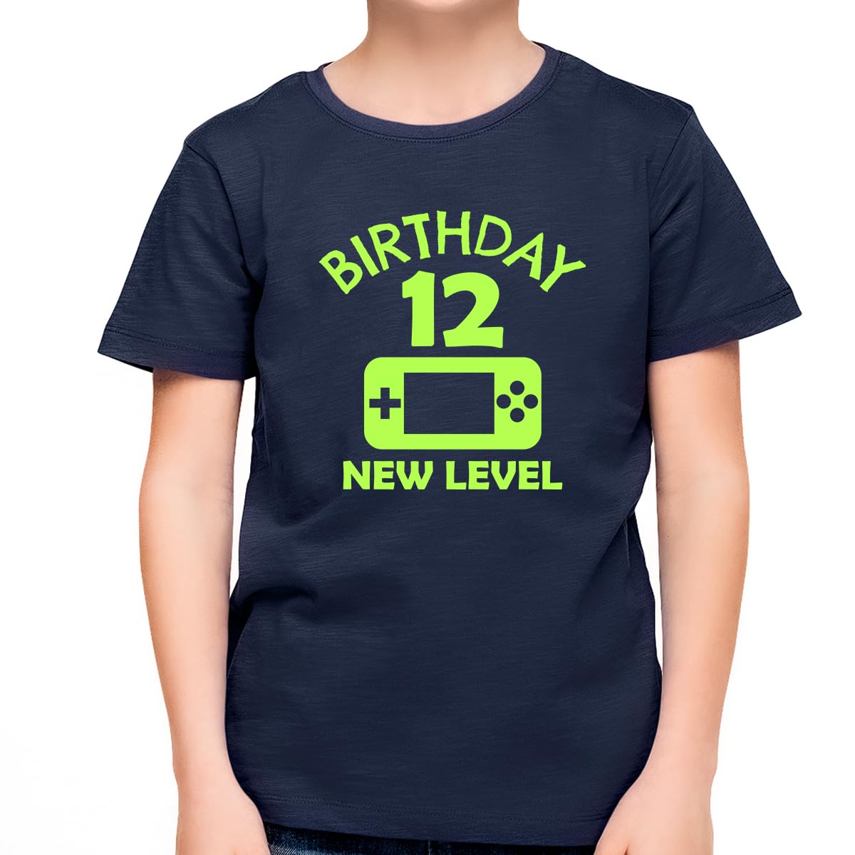 12th Birthday Shirt for Boys - Cool Level 12 Gamer T-Shirt | Perfect 12 Year Old Birthday Gift for Gamers & Party Celebration