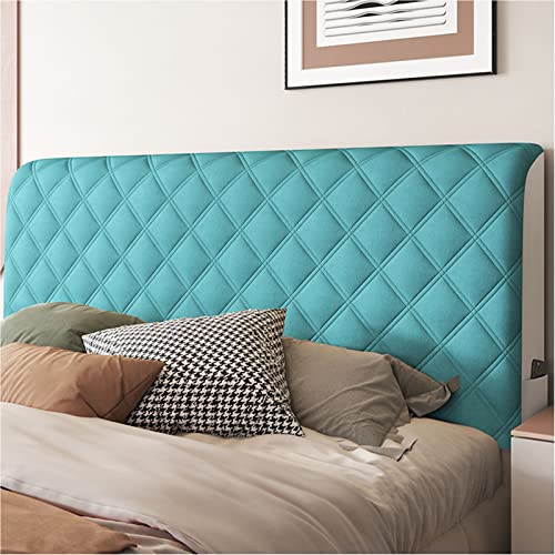 EFELIM Velvet Bed Headboard Slipcover - Quilted Thicken Dustproof Protector for Queen/Full/Twin/Cal King Size Beds (200cm/79in, Green) - Perfect for Bedroom Makeover, Home Decor & Dust Protection