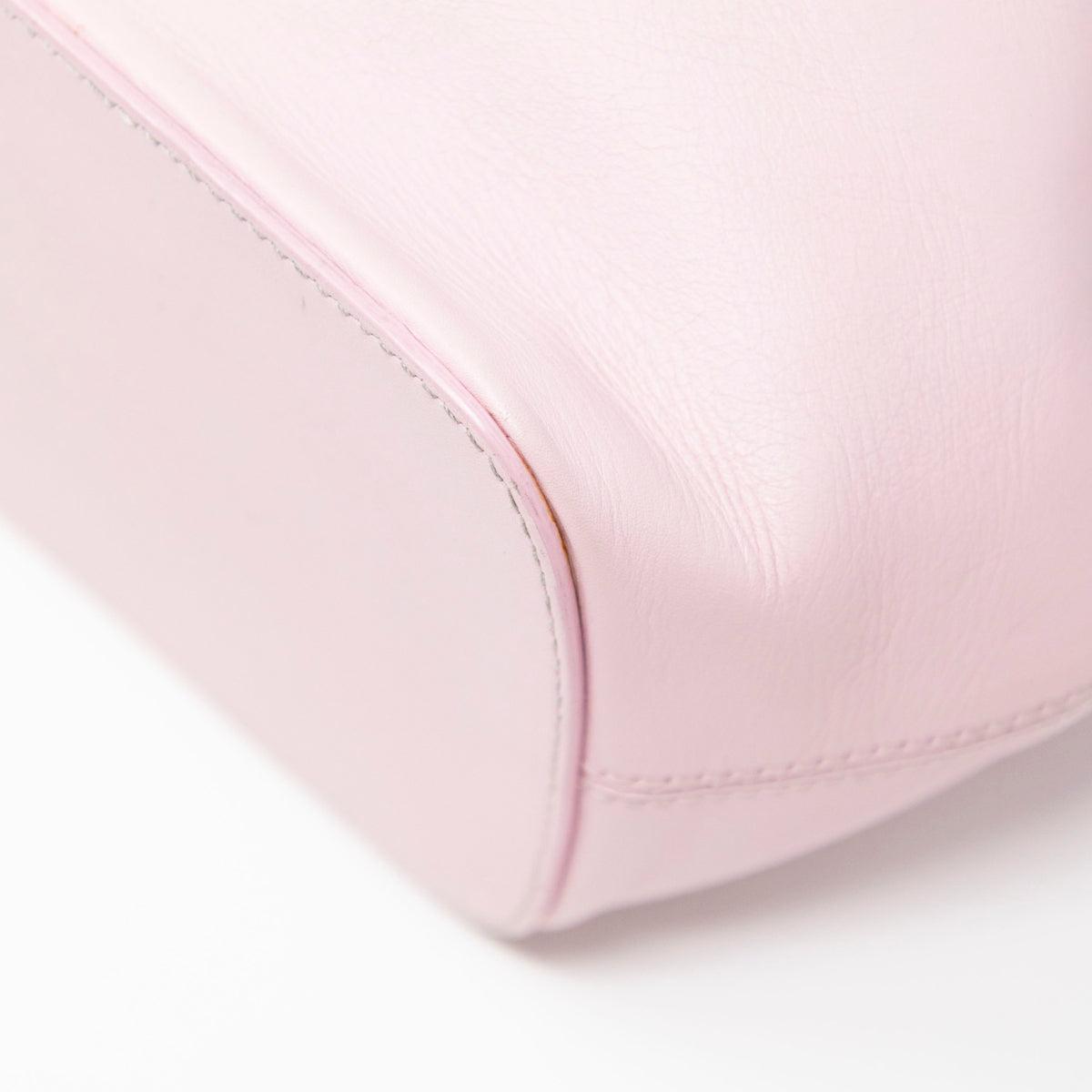 Bvlgari Serpenti Forever Pink Leather Bucket Bag for Women - Luxury Designer Handbag for Evening Parties & Special Occasions