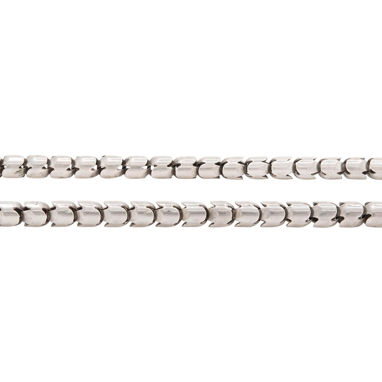 Victorian Style Sterling Silver Snake Chain Necklace - 40 Inch Adjustable Length for Women & Men - Perfect for Layering, Gift Giving & Everyday Wear