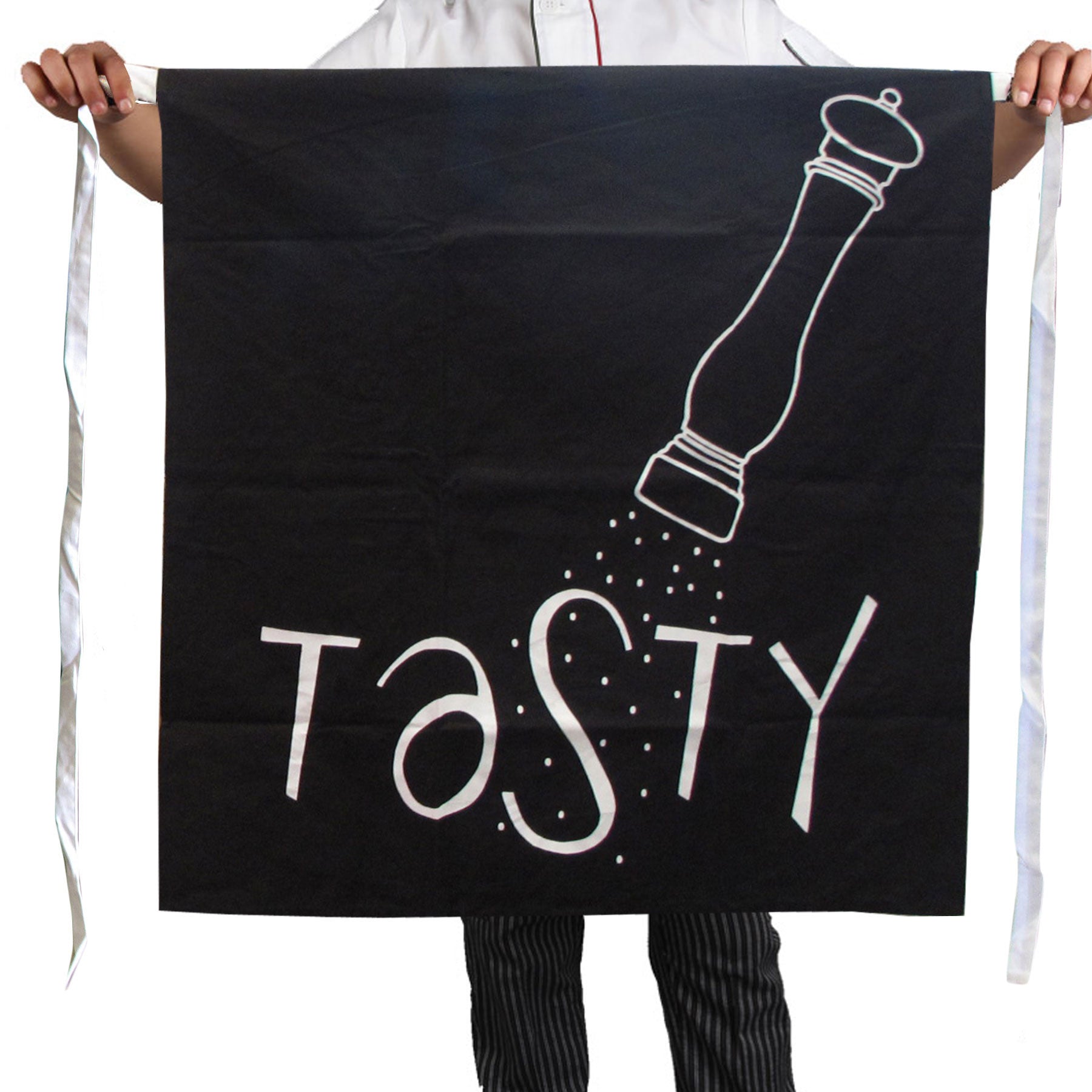 100% Cotton Master Chef Half Apron - Heavy Duty Kitchen Apron for Cooking, Baking & Grilling - Perfect for Home Chefs & Professional Cooks