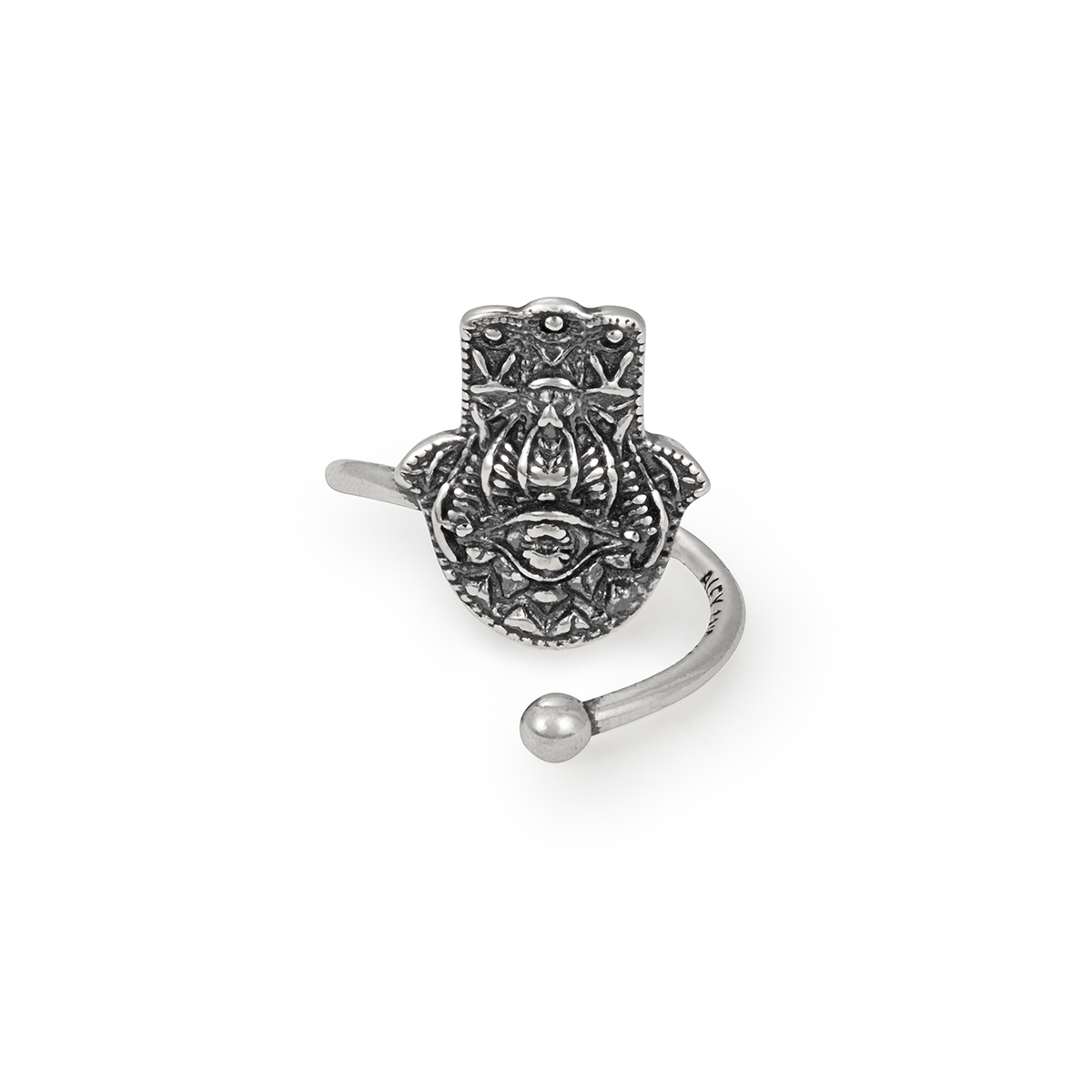 Hamsa Ring Wrap - Hand of Fatima Evil Eye Protection Jewelry for Women - Perfect for Spiritual Healing, Meditation & Boho Fashion Accessories