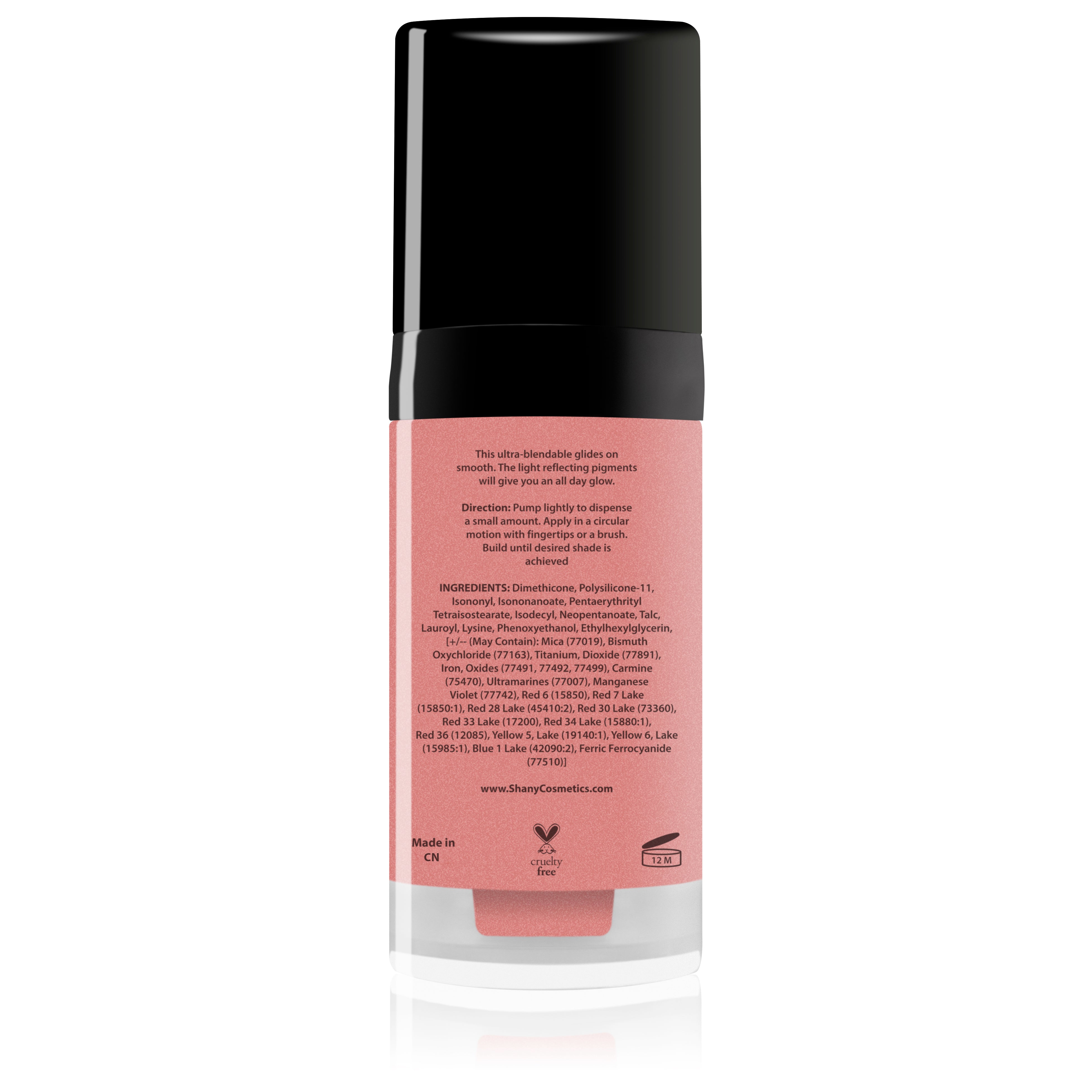 Paraben-Free HD Liquid Cream Blush - Long Lasting Natural Makeup for Cheeks | Perfect for Everyday Wear & Special Occasions