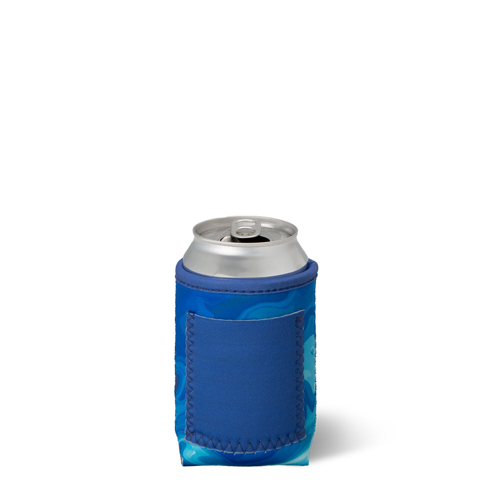 Blue Lagoon Can Cooler - Insulated Beer Can Holder for Camping, Beach & Outdoor Parties - Keep Drinks Cold with Stylish Design