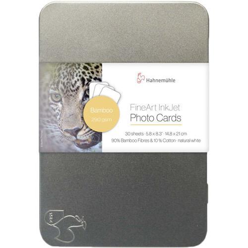 Premium Hahnemuhle Bamboo FineArt InkJet Photo Cards - 4x6 Inches, 30 Sheets - Acid-Free Archival Quality for Professional Photography & Artistic Prints - Perfect for Greeting Cards, Invitations, and DIY Projects