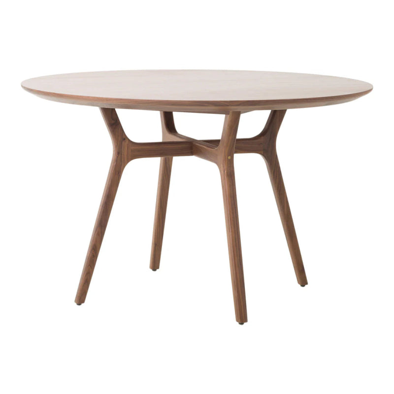 Natural Solid Wood Designer Dining Table - Modern Farmhouse Style for Dining Room & Kitchen | Eco-Friendly & Durable Furniture