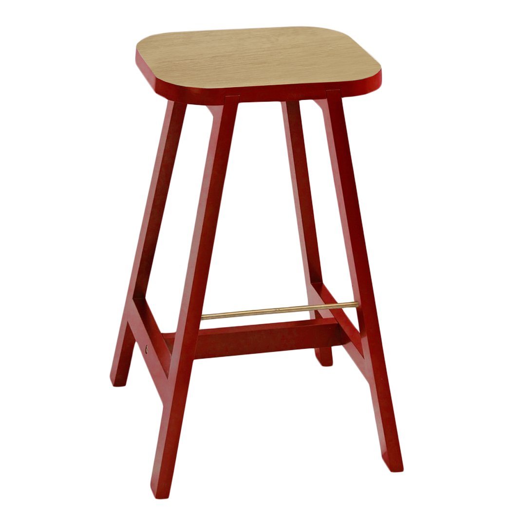 Premium Bar Stools Set of 3 - Modern Counter Height Stools with Back Support - Rustic Wood & Metal Kitchen Island Stools for Home, Bar, or Restaurant Use