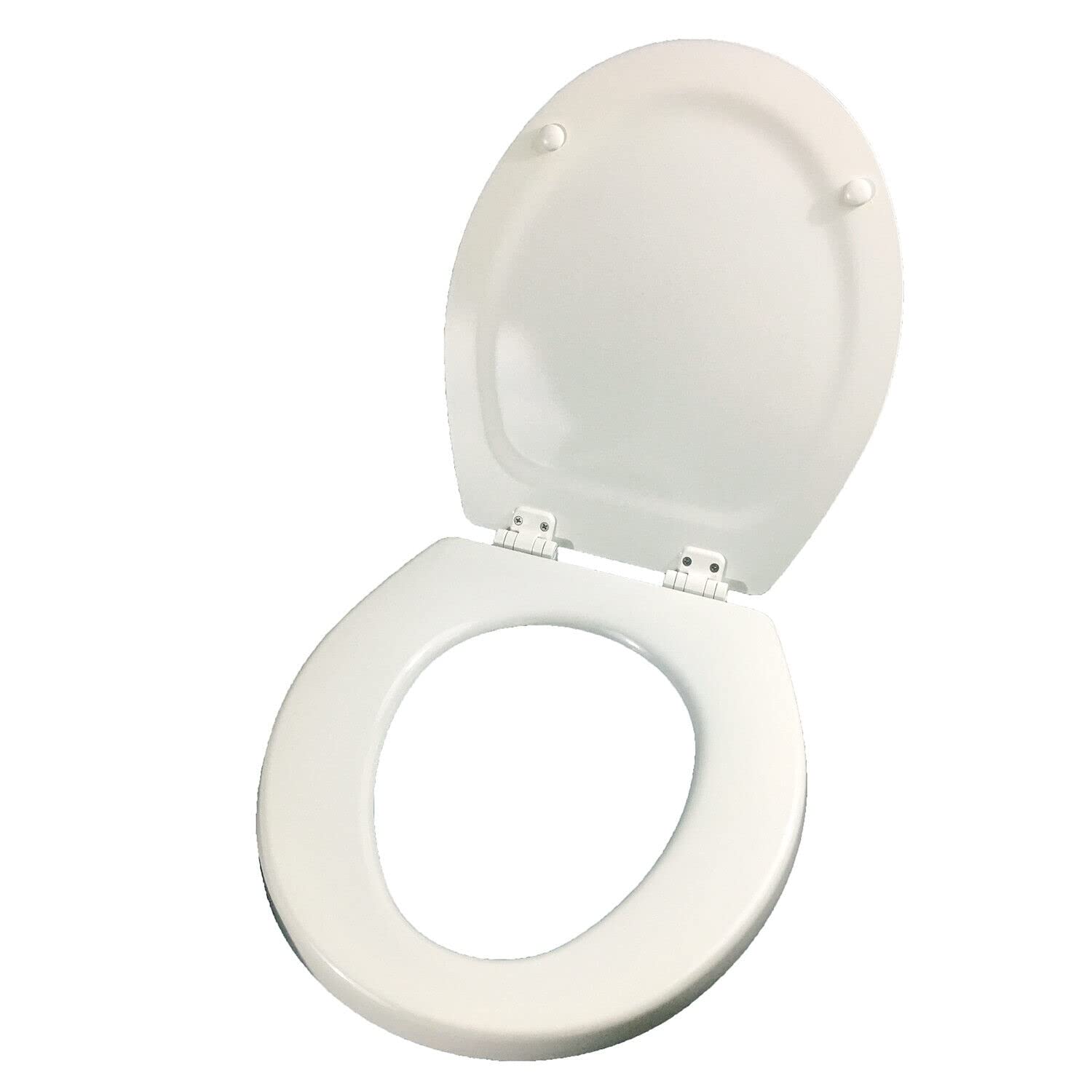 Dometic 385343829 White Toilet Seat Cover and Lid – Durable, Easy to Clean for Home, RV & Camping Use