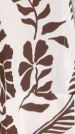 Aurelia Women's Brown & White Print Playsuit Romper - Stylish Summer Jumpsuit for Beach, Vacation & Casual Outings