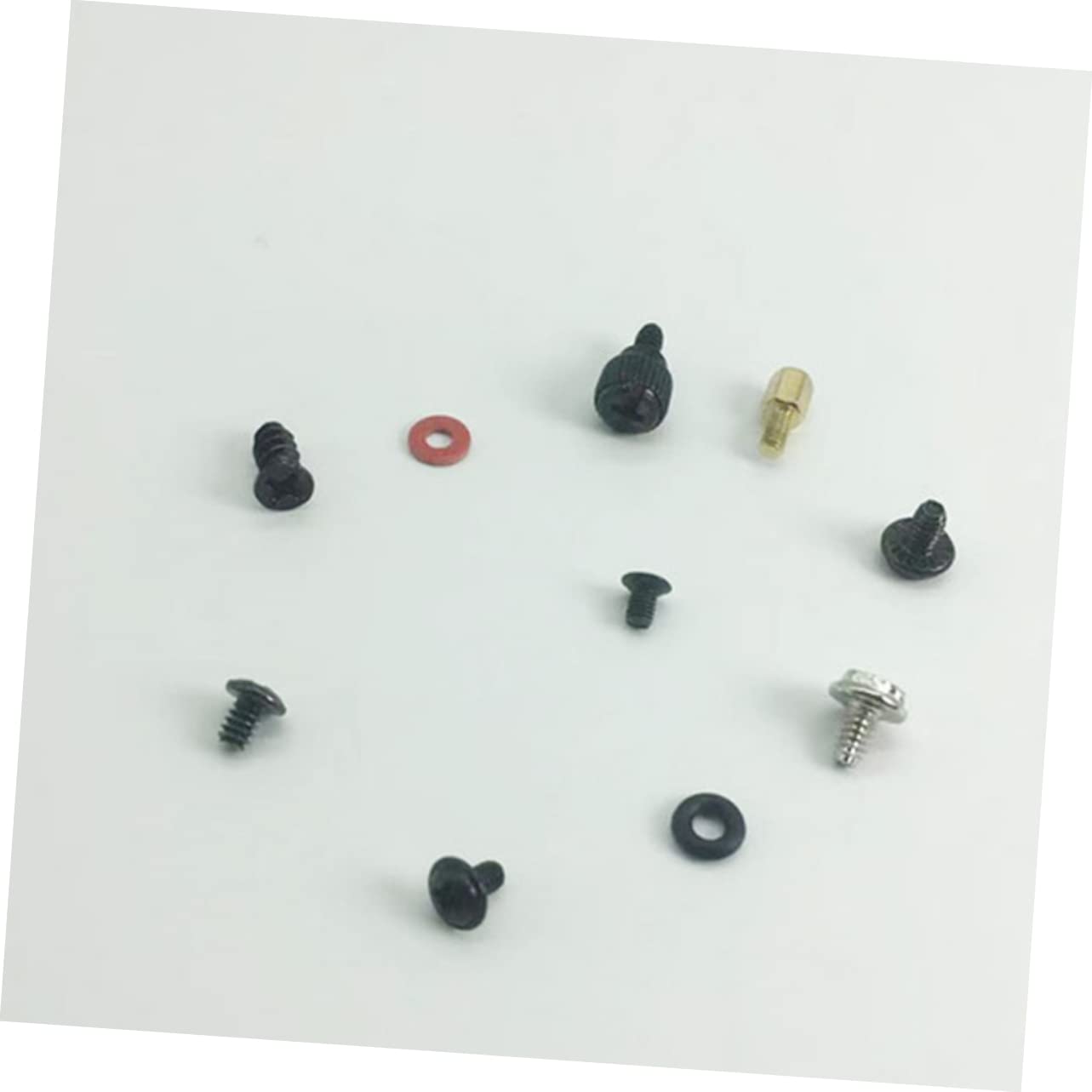 ULTECHNOVO 100-Piece Computer Case Screw Kit - M3/M4/M5 Screws, Standoffs & Motherboard Spacers for PC Building & Repair - Durable Stainless Steel & Brass Computer Chassis Hardware Accessories (Perfect for DIY PC Assembly, Upgrades & Electronics Maintenance)