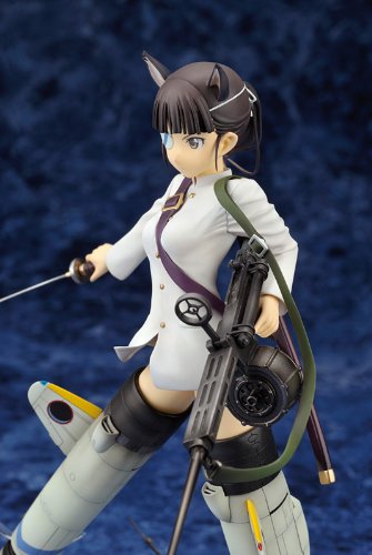 Strike Witches Mio Sakamoto 1:8 Scale PVC Anime Figure - Perfect for Collectors, Display, and Anime Fans