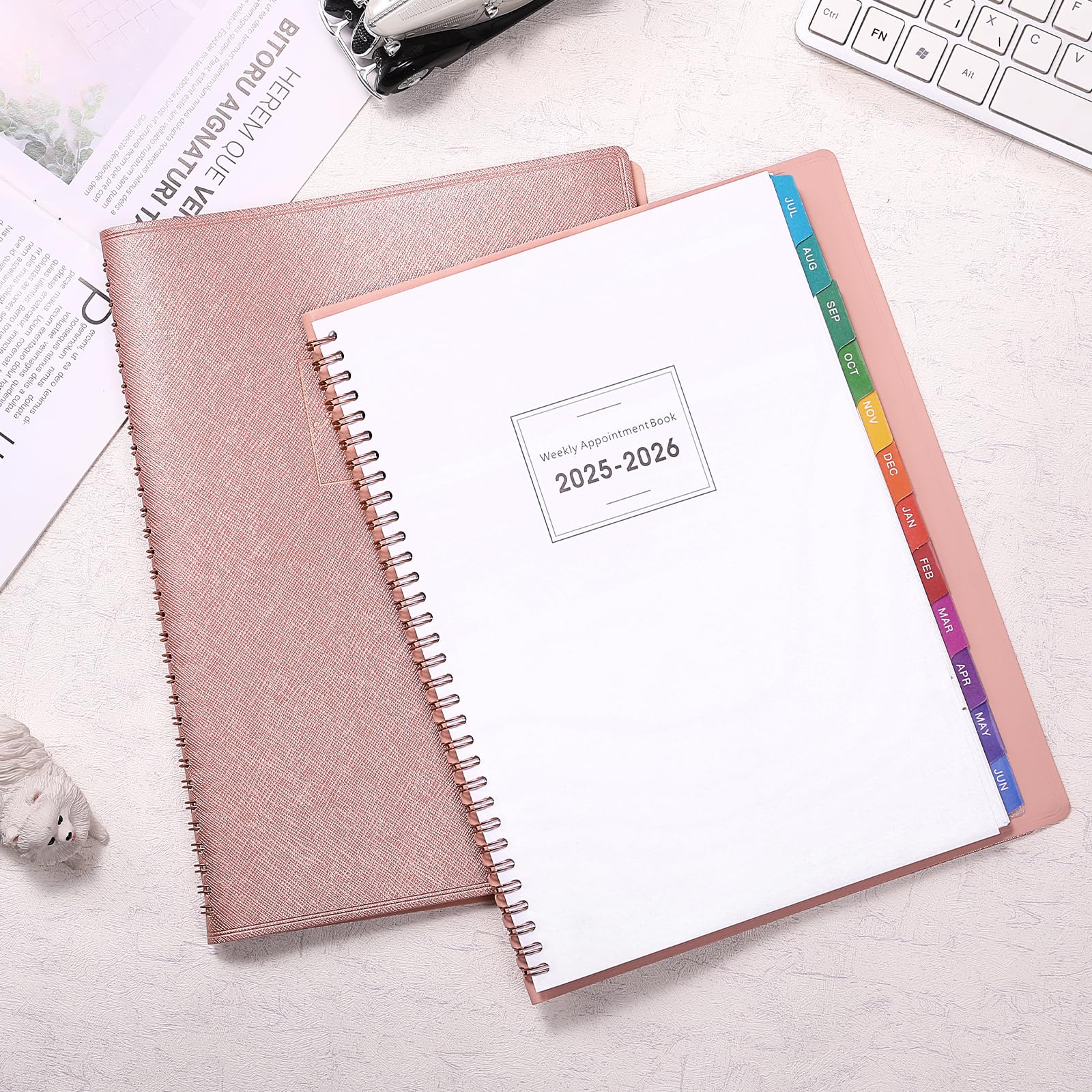 2025-2026 Weekly Appointment Planner - July 2025 to June 2026, 8.4