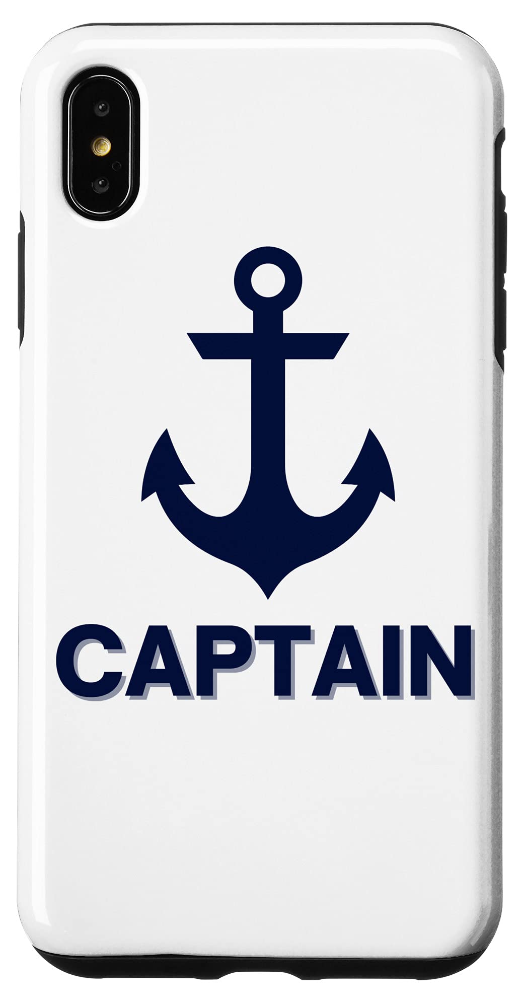 iPhone XS Max Nautical Anchor Phone Case - Premium Protective Cover for Sailors & Boaters - Perfect Gift for Nautical Enthusiasts & Beach Lovers (Ideal for Sailing, Boating, and Coastal Adventures)