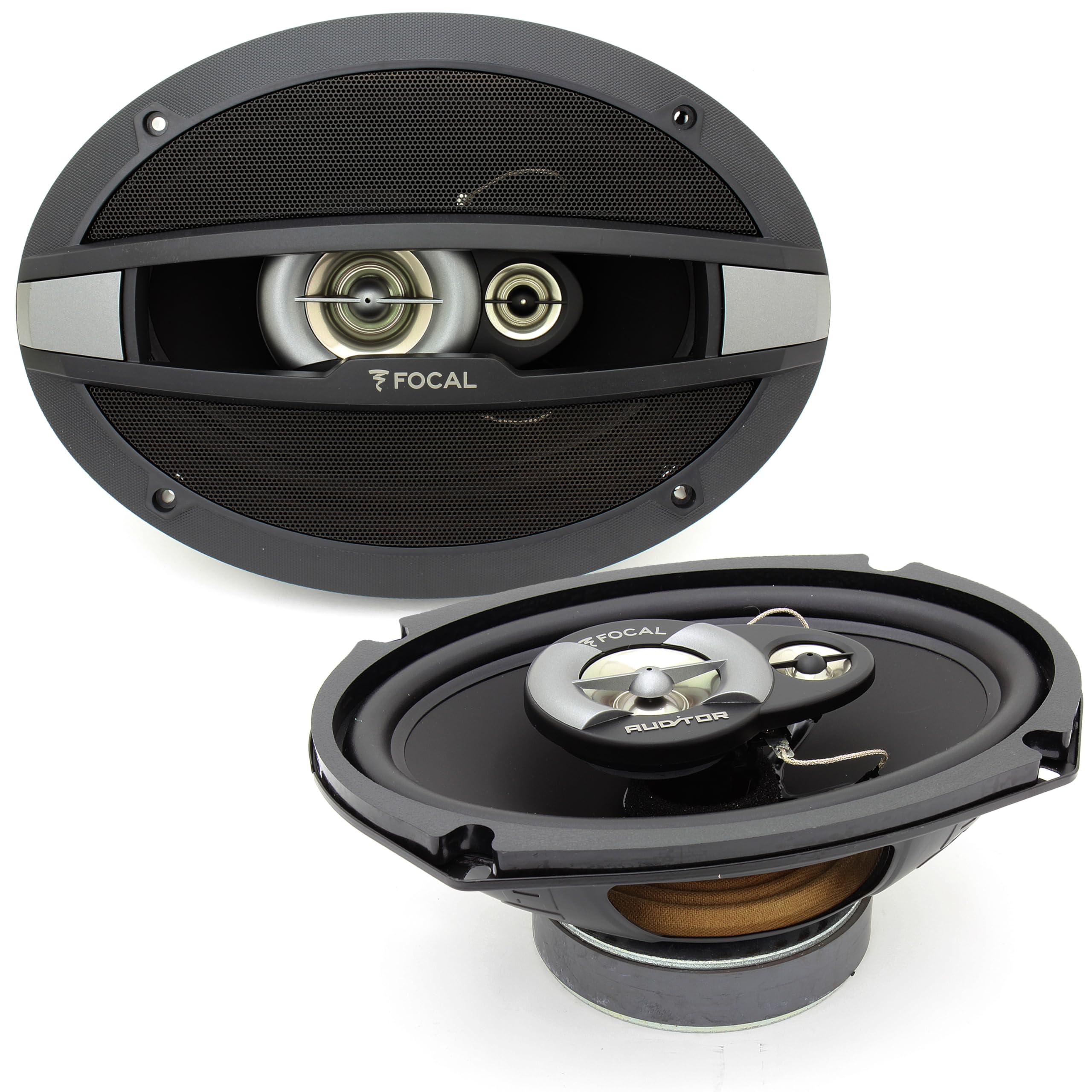 Focal R-690C 6x9 Inch 160 Watts RMS 3-Way Coaxial Car Speakers - Premium Sound for Vehicles, Trucks & SUVs - Perfect for Road Trips, Commuting & Music Lovers
