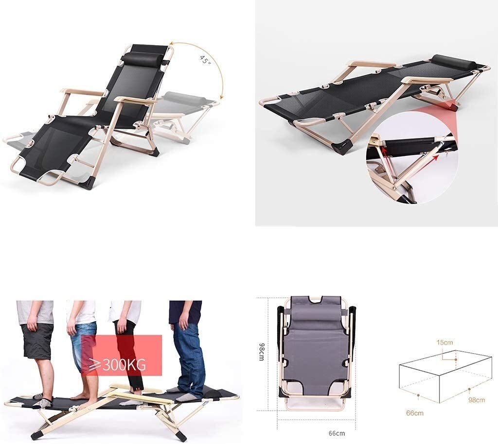 Adjustable Zero Gravity Folding Lounge Chair - Portable Recliner for Outdoor, Beach, Garden, Camping & Indoor Relaxation | Perfect for Sunbathing, Fishing & Lunch Breaks
