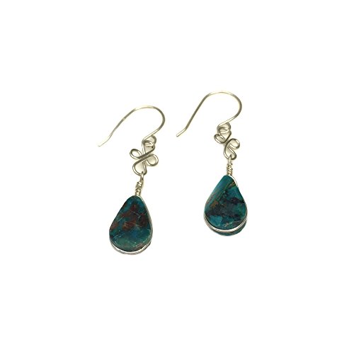 Blue Green Teardrop Chrysocolla Stones