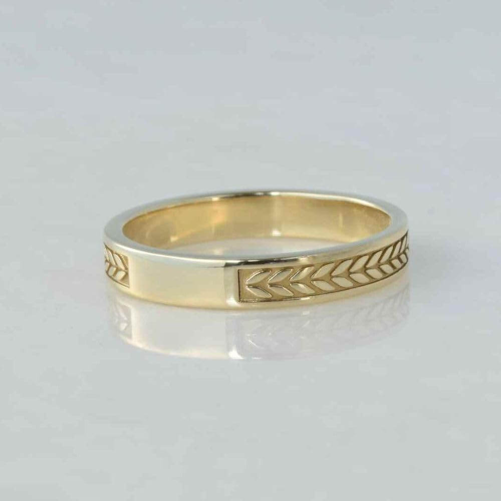 Custom Graduation Class Ring for Men & Women - 14K Gold Finish & Sterling Silver Stackable Band - High School, University, Wedding Ring - Handmade with Gift Box | Perfect for Graduation Gifts, Anniversaries & Special Occasions