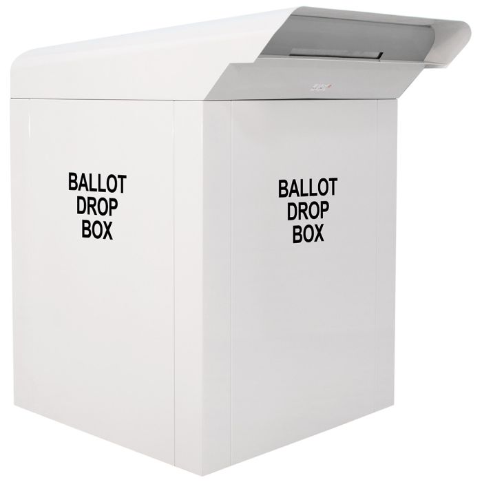 Kingsley 02 9862 CollectionPoint 60 Series Secure Drive-Up Ballot Drop Box - Convenient Voting Solution for Elections, Schools & Government Offices