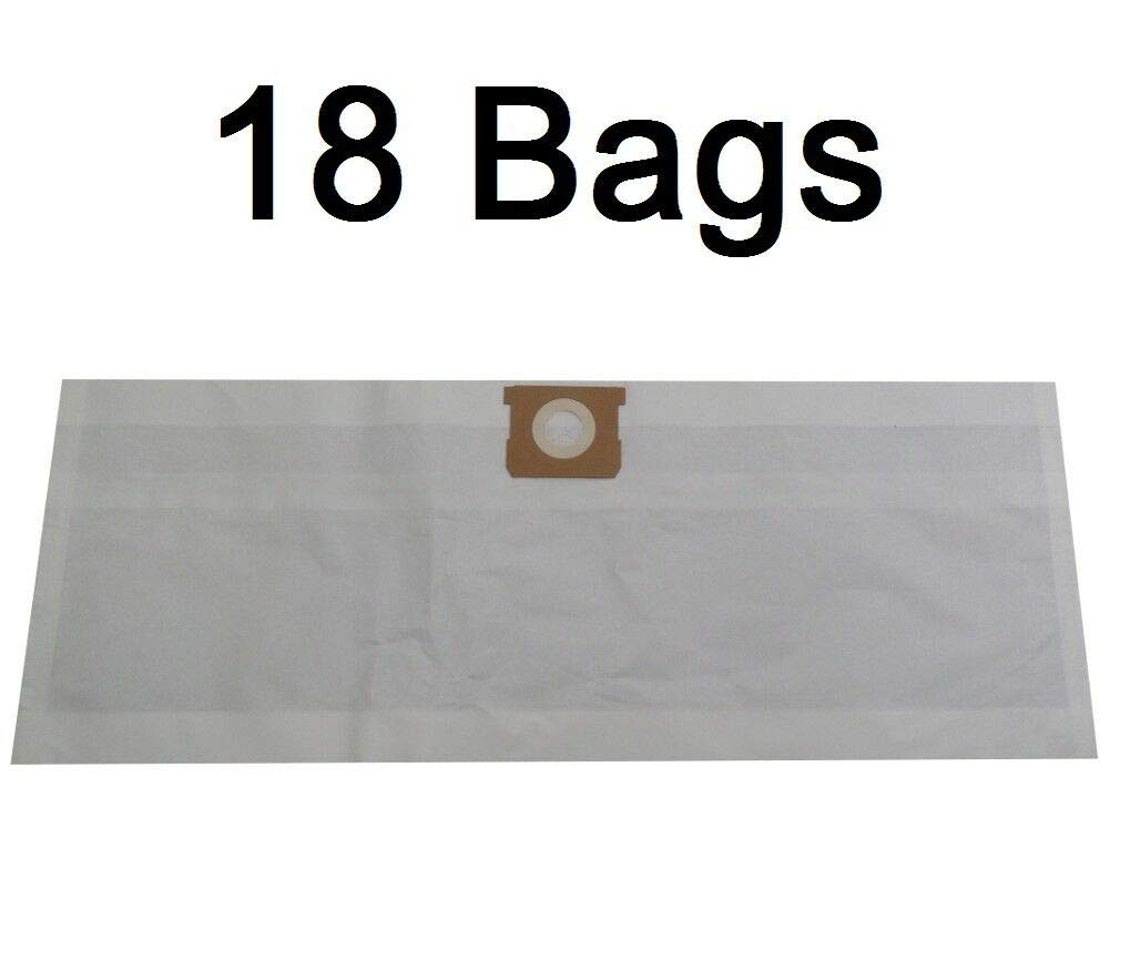 POWERTEC 75002 & Ridgid VF3502 Wet/Dry Vacuum Filter Bags - 18 Pack for Dust Collection, Workshop Cleaning & Home Improvement Projects