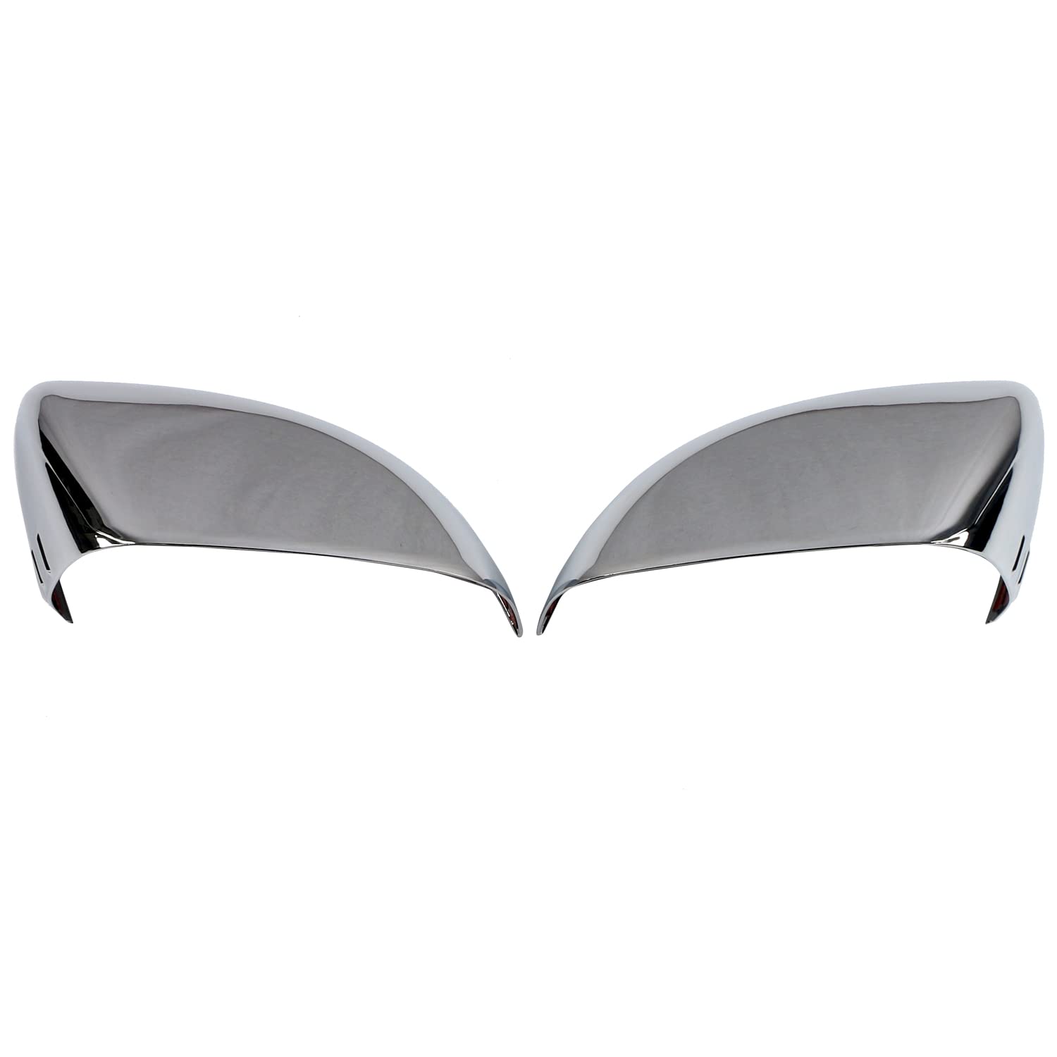 Glossy Chrome ABS Rear View Mirror Cap Cover Trim for Kia Carnival 2022-2023 - Exterior Car Accessories (2-Piece Set) - Perfect for Style Upgrade & Vehicle Protection