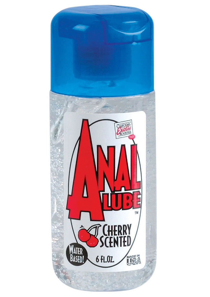 Best Water-Based Anal Lube with Cherry Scent - 6oz Bottle for Comfortable & Safe Intimacy - Perfect for Couples Play & Personal Relaxation