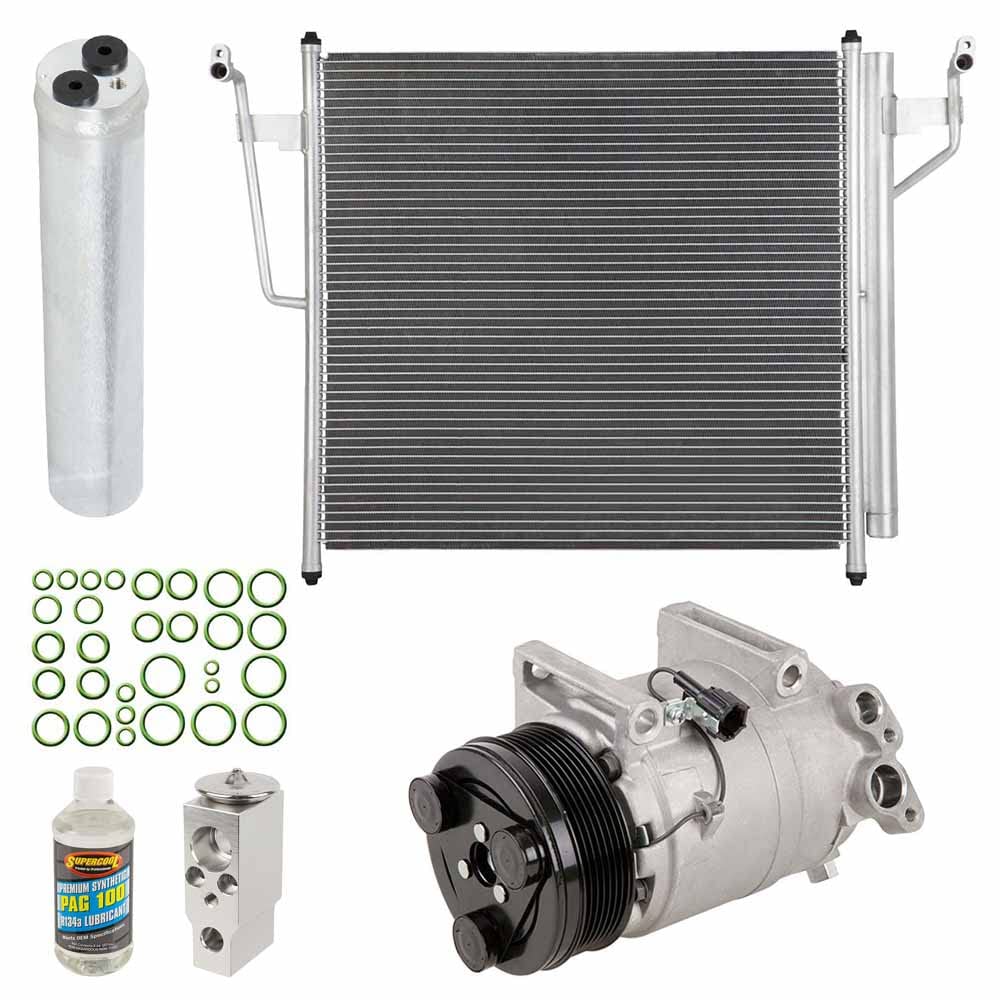 New 2004 Nissan Pathfinder AC Kit - Includes AC Compressor, Condenser & Drier (Part# 61-97916CK) | BuyAutoParts | Perfect for Summer Cooling & HVAC System Repair