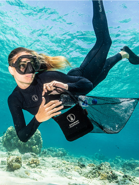 Fourth Element Ocean Debris Bag - Eco-Friendly Waterproof Diving Gear for Scuba, Snorkeling & Beach Cleanup | Sustainable Marine Conservation Accessories