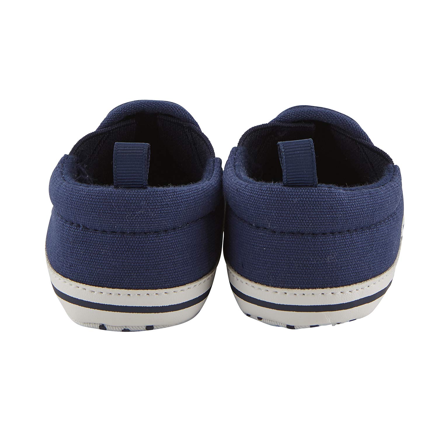 Stephan Baby Non-Slip Shoes (6-12 Months) - Red Canvas for Safe Walking