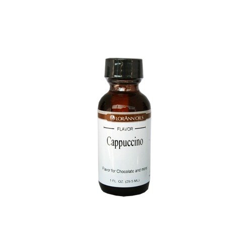 2 Pack Lorann Oils Cappuccino Flavoring - 1 Oz Bottles for Baking, Coffee & Dessert Recipes - Perfect for DIY Drinks, Candies & Cake Decorating