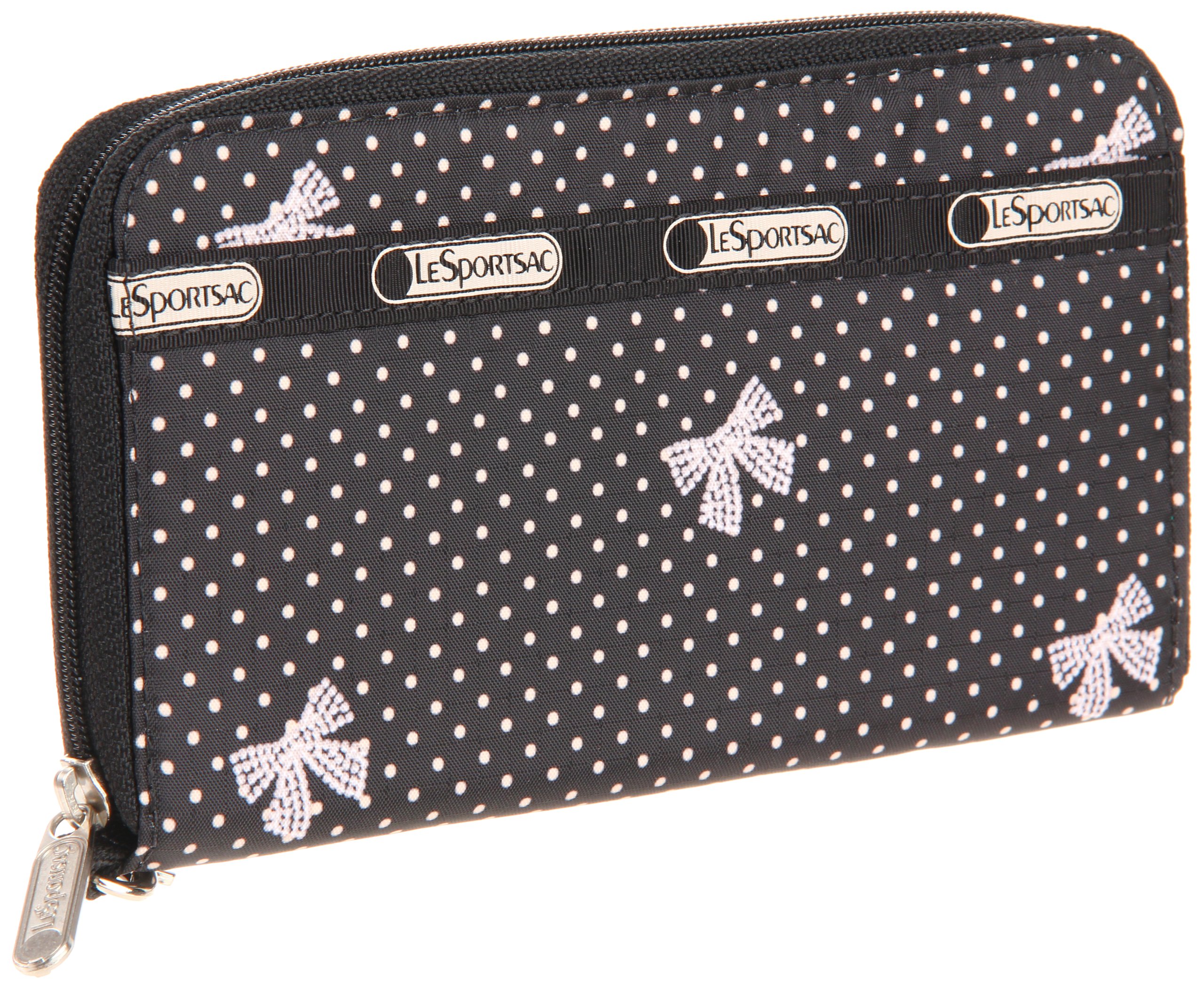 LeSportsac Large Zip-Around Wallet for Women - Stylish RFID Blocking Travel Wallet with Multiple Card Slots - Perfect for Everyday Use, Travel & Shopping