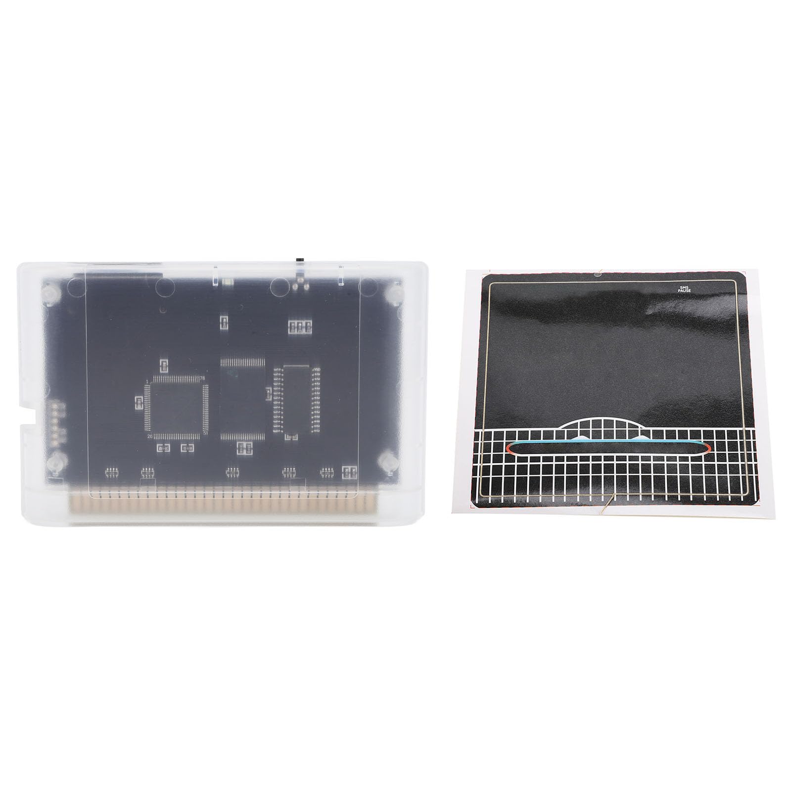 3000-in-1 Retro Game Card - White Transparent Multifunctional Game Video Cassette for Classic Gaming Accessories | Perfect for Nintendo, PlayStation & Retro Gaming Consoles