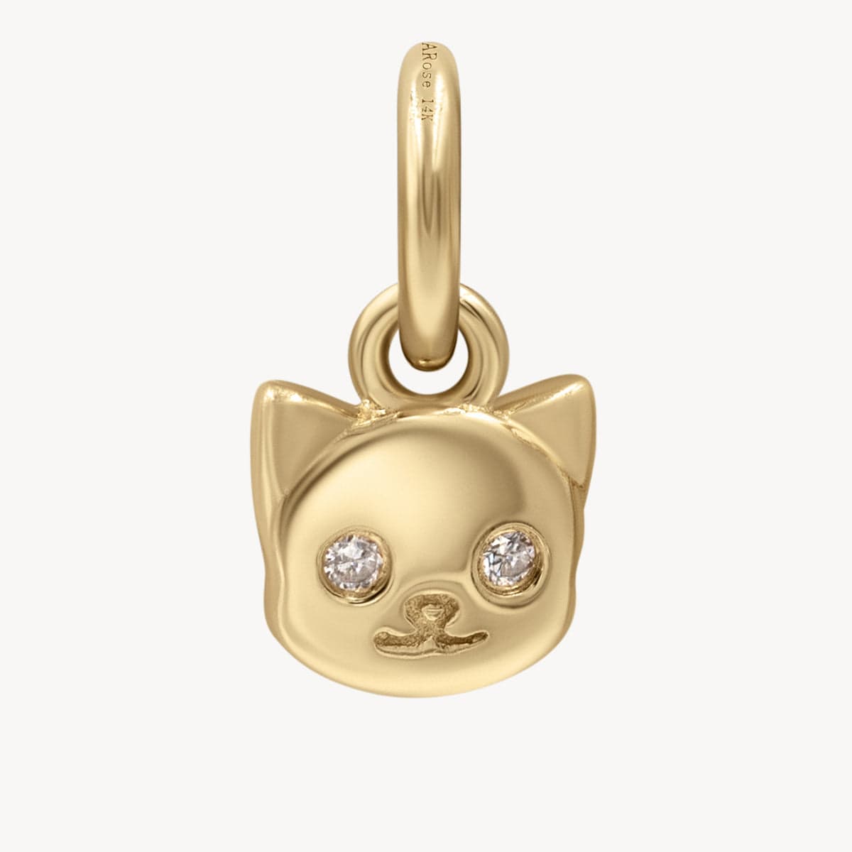 Mini Gold Cat Charm Pendant - Elegant Pet Lover Jewelry for Necklaces & Bracelets - Perfect for Gifts, Parties & Everyday Wear