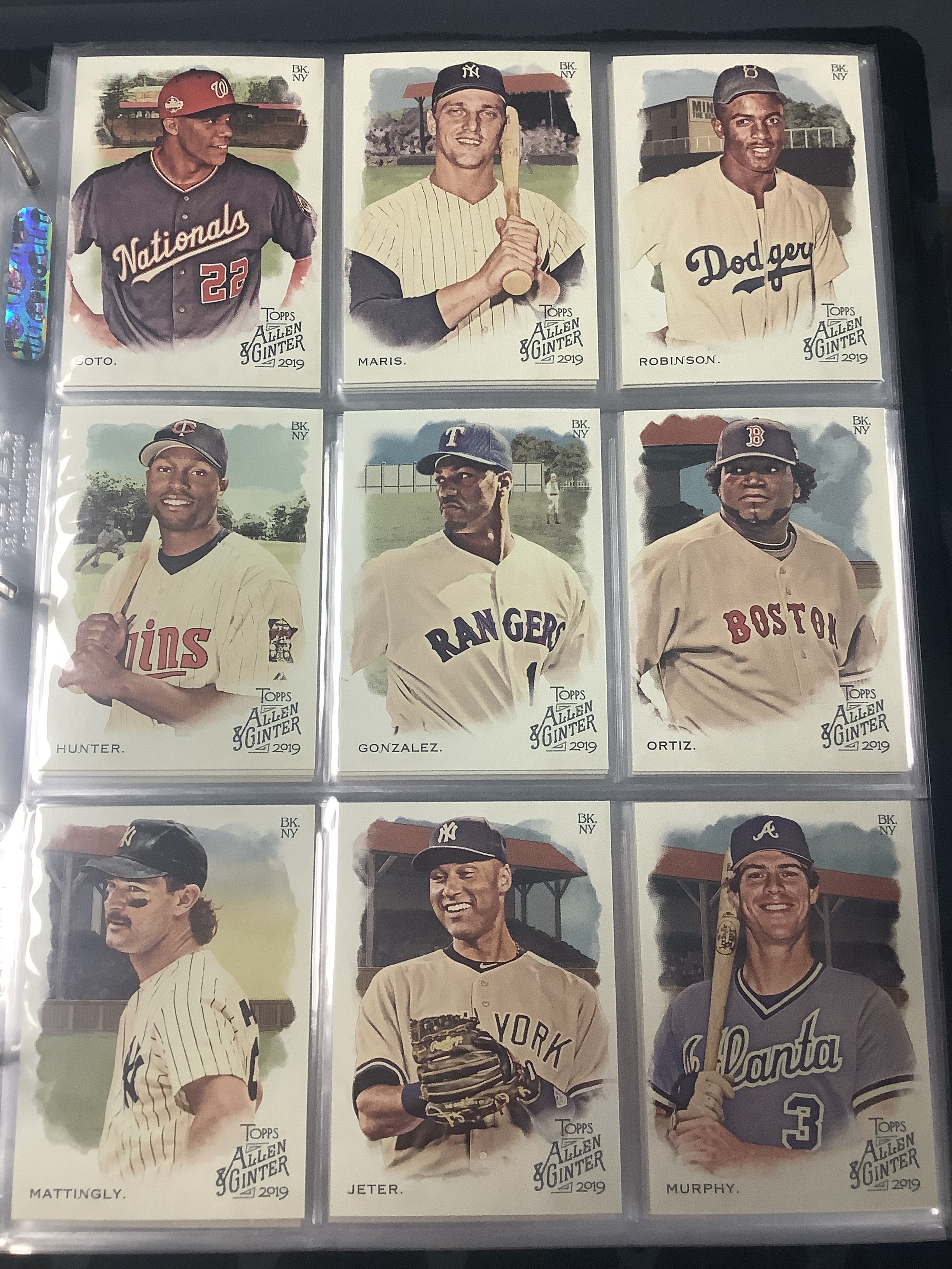 2019 Topps Allen & Ginter Complete Baseball Card Set #1-400 with 5 Insert Sets - Perfect for Collectors, Trading & Display