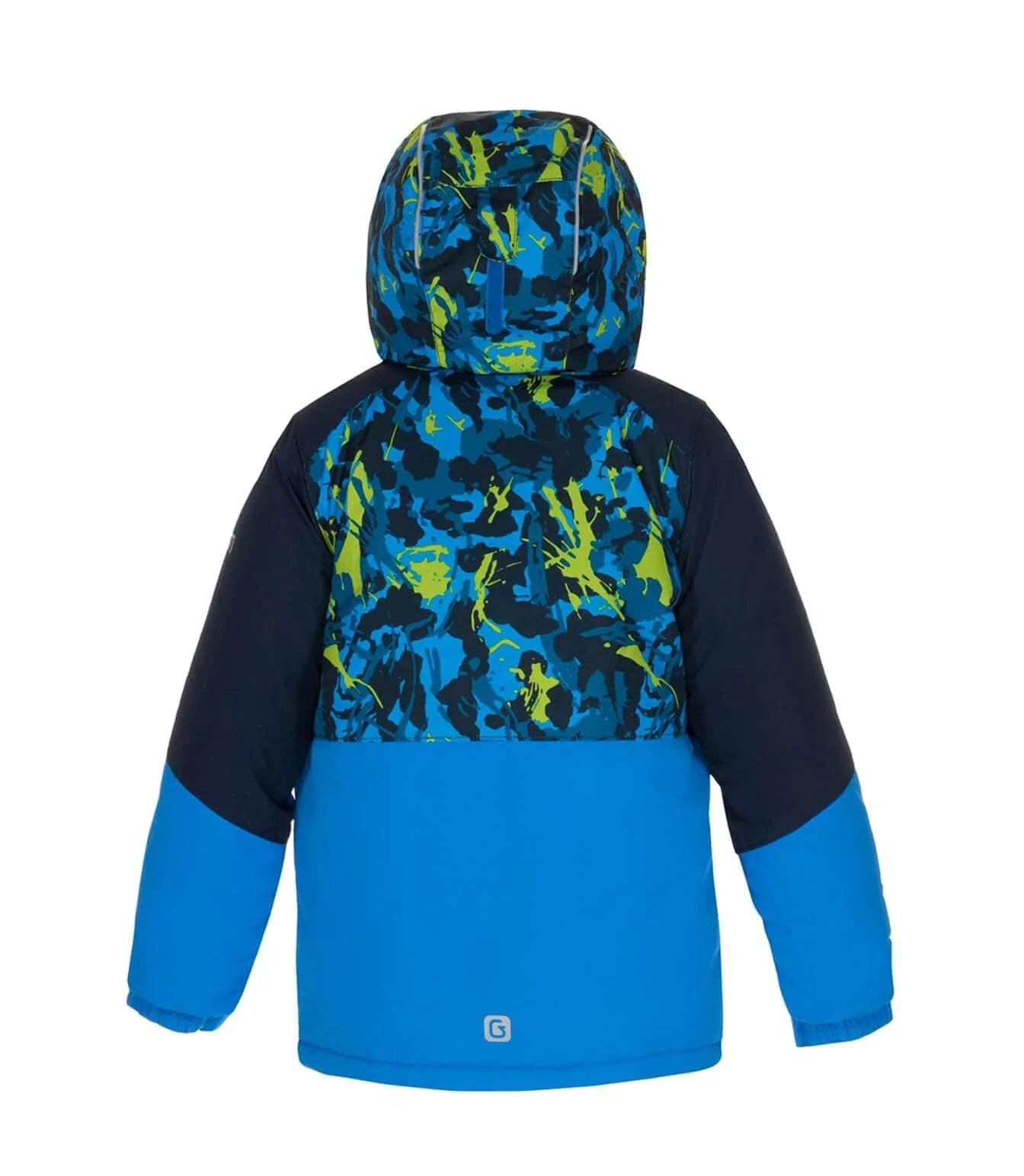 Gusti Miles Waterproof Snow Suit for Kids - Blue | Winter Outdoor Play, Skiing & Snowboarding Gear for Boys & Girls
