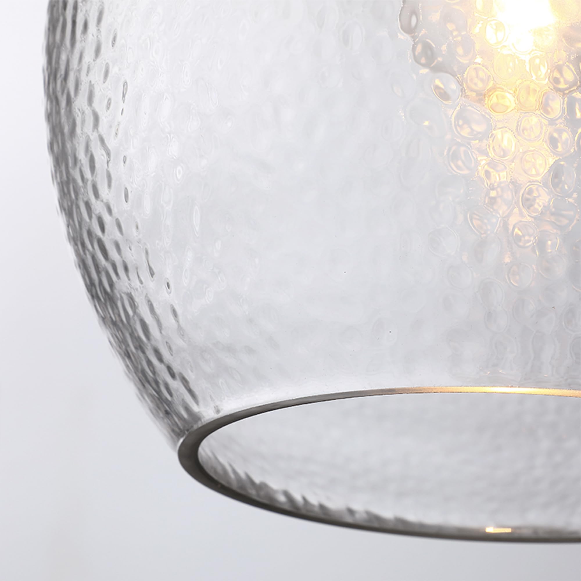 Modern Gold Glass Pendant Light - 9
