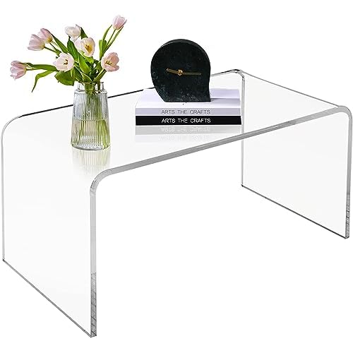 Modern Rectangle Acrylic Coffee Table - 32