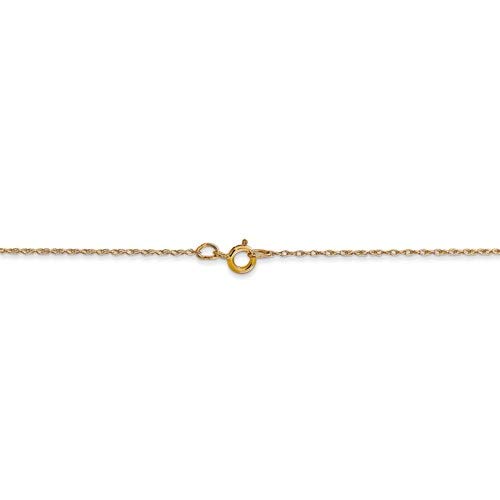 14K Solid Yellow Gold Laughing Buddha Pendant Necklace - 18
