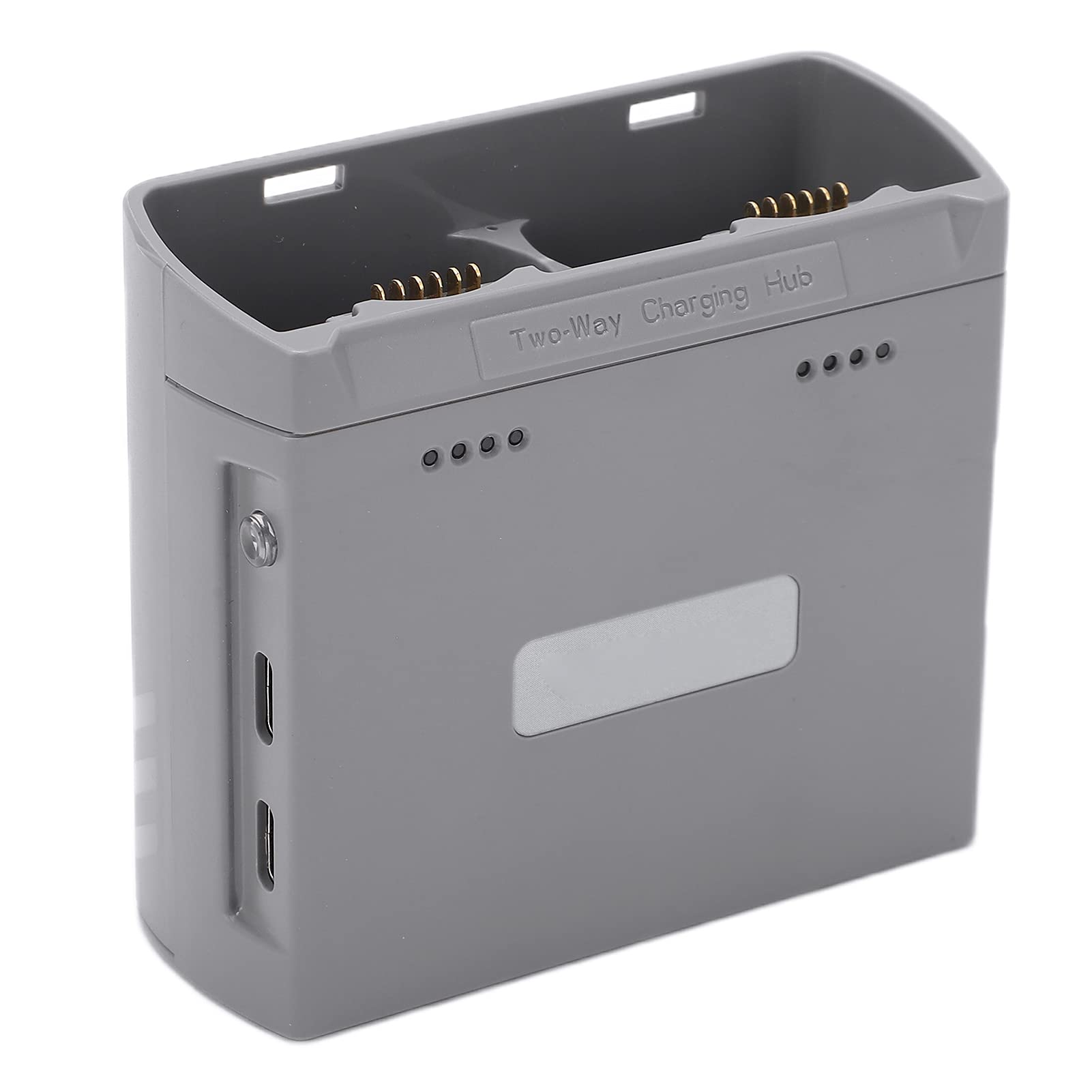 **DJI Mini 2 & Mini SE Smart Drone Battery Charger - Portable Dual-Battery Fast Charging Hub (Grey) - Perfect for Travel, Aerial Photography & Outdoor Adventures**